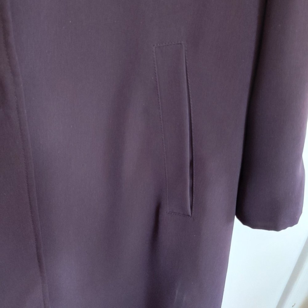 London Fog Purple All-Weather Coat - Picture 3 of 8